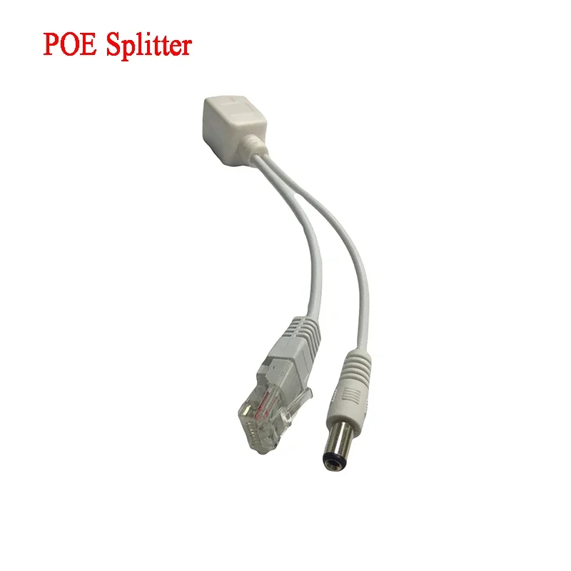 Кабель POE для IP-камеры, Пассивный адаптер Power Over Ethernet, POE разветвитель, инжектор, модуль питания 12-48 В