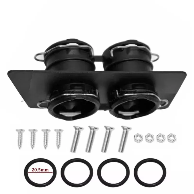 

Front Ventilation Chamber Baffle Heater Hose Fitting Drain Sink Connector for Porsche Panamera Brand New