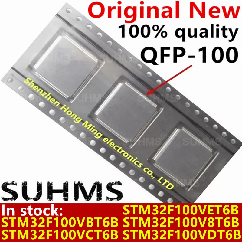 (1piece)100% New STM32F100VBT6B STM32F100V8T6B STM32F100VCT6B STM32F100VDT6B STM32F100VET6B QFP-100 Chipset