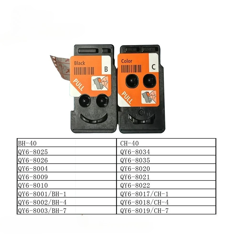 Compatible BH-40 CH-40 Print Head for Canon G1420 G2420 G2460 G3420 G3460 G5040 G6040 G7040 GM2040 GM4040 Printhead BH-40 CH-40