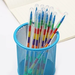 Stylos Kawaii de graffiti créatif pour enfants, crayon de resubdivision, peinture, dessin, fournitures d'art, récompense scolaire, fournitures de bureau, 2 pièces