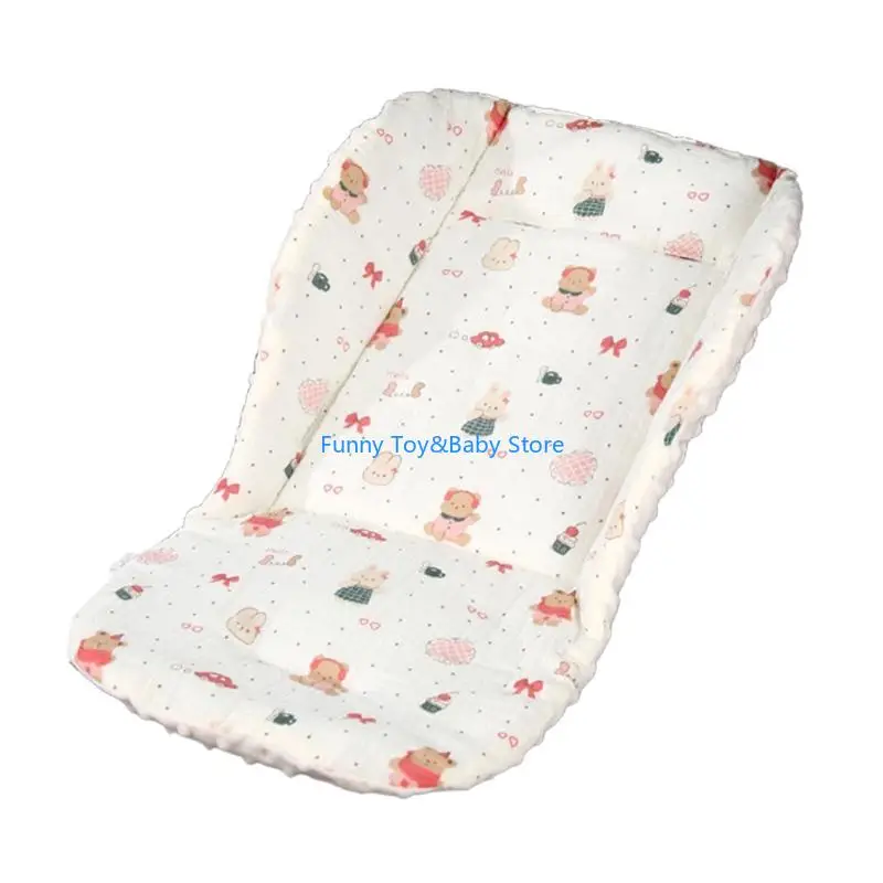 وسادة مقعد آمنة لعربات الأطفال مانعة للانزلاق وسادة مزدوجة الجوانب للسلامة على الطريق الوعر مريحة للرحلة الطويلة C90B #5