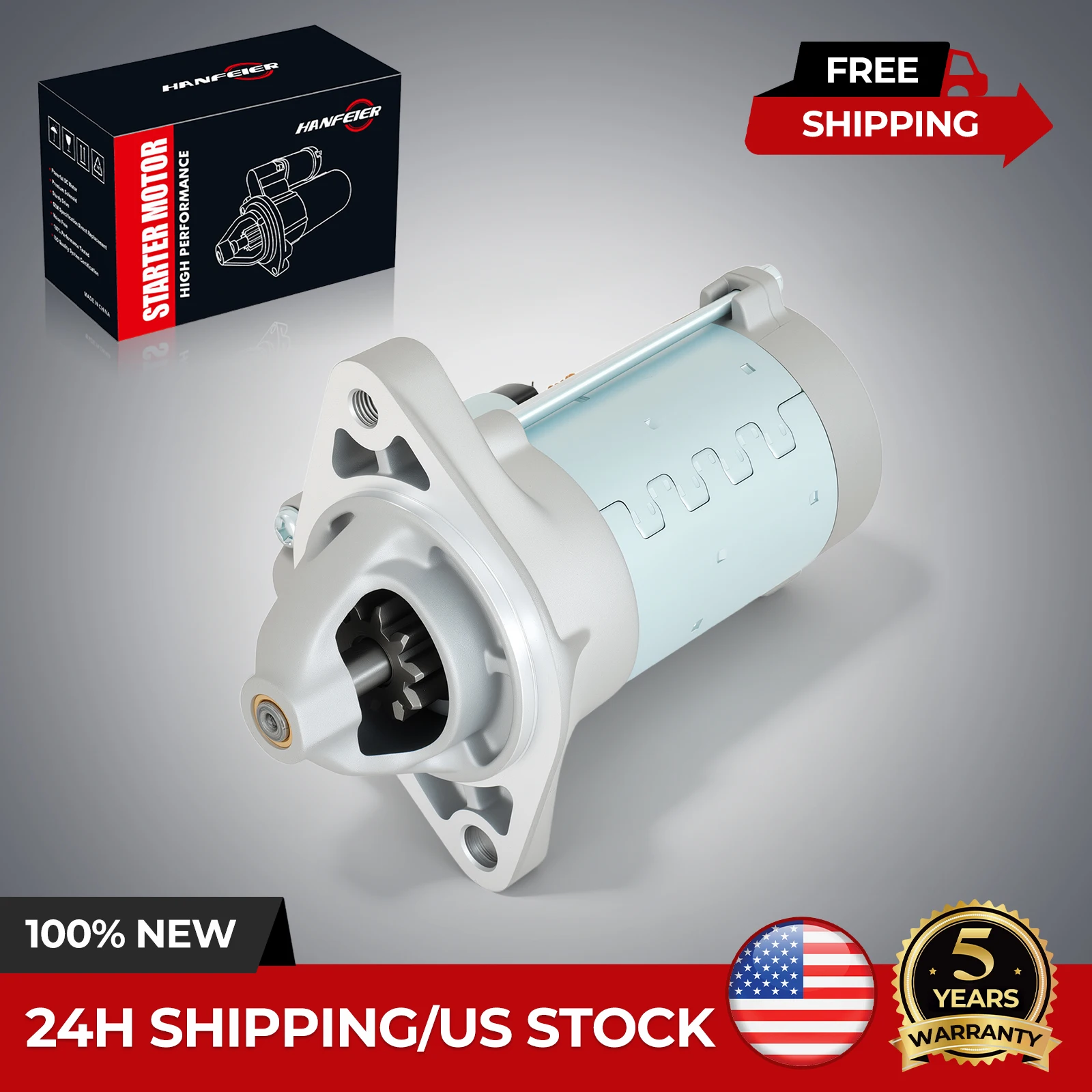 

Starter for Toyota Corolla Matrix Pontiac Vibe 1.8L 2003-2008 17841 428000-0341