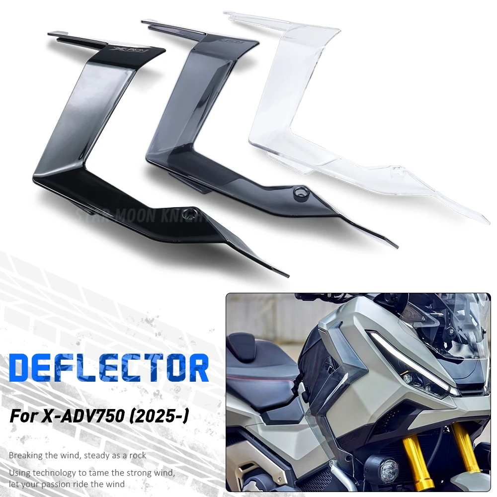 

Side Wind Deflector Leg Fairing For HONDA X-ADV 750 X ADV750 XADV 750 2025 Air Deflectors Side Windshield Cover Accessories