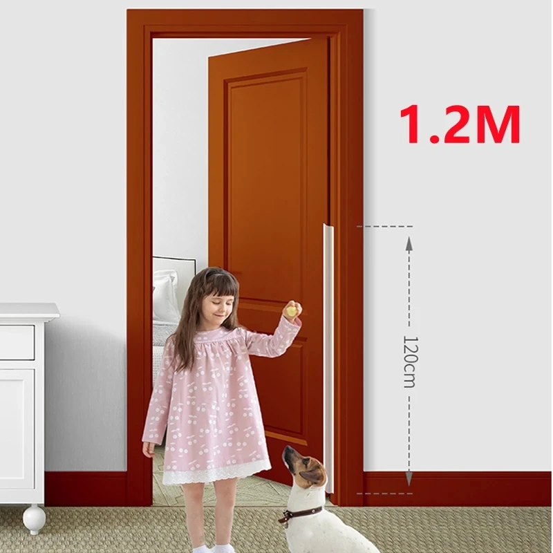 1.2M Child Safety Door Hinge Protector Cover Finger Pinch Guard Baby Security for The Back of Door Domestic Kindergarten School