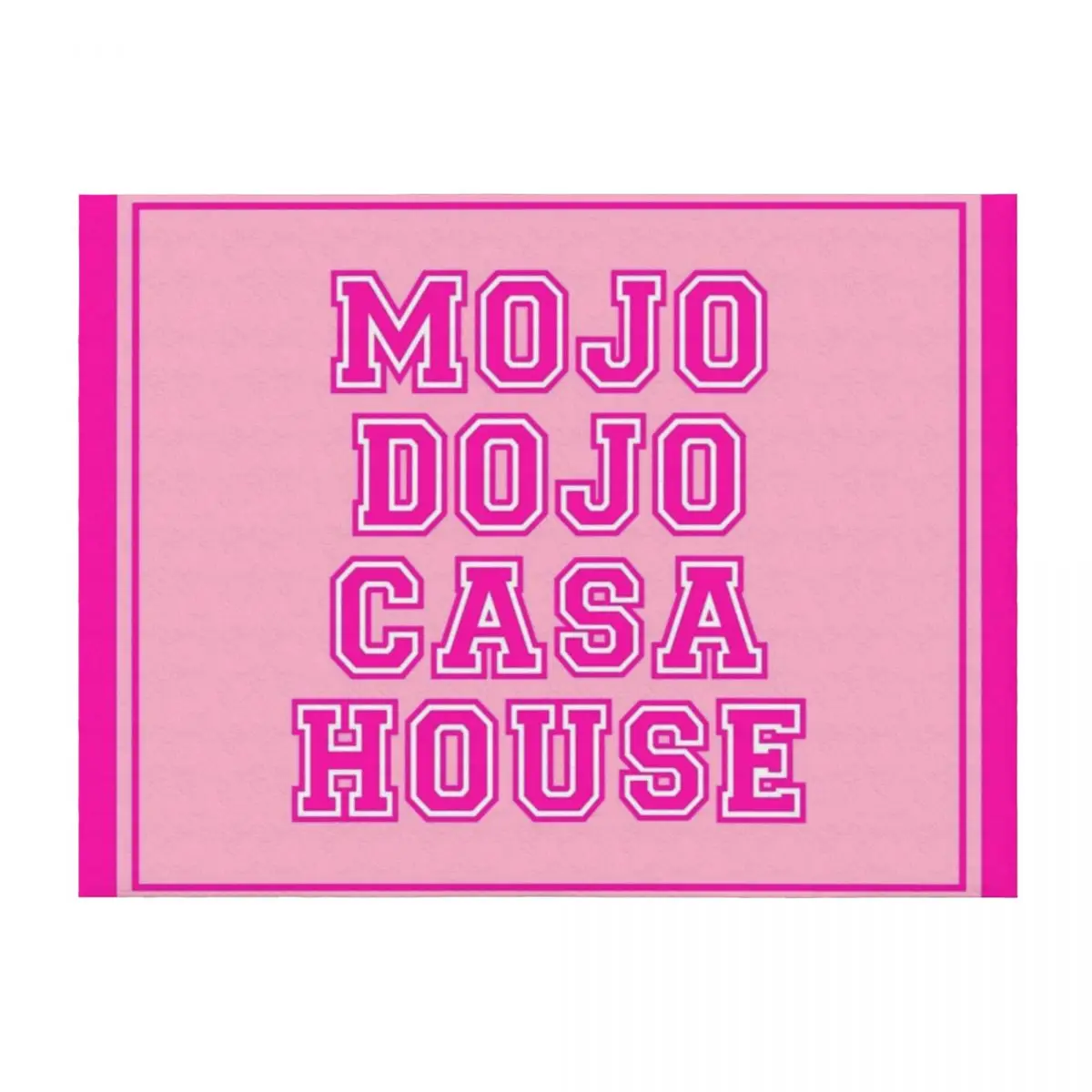 

Mojo Dojo Casa House розовое одеяло, ворсовые одеяла для диванов, движущиеся одеяла на Хэллоуин