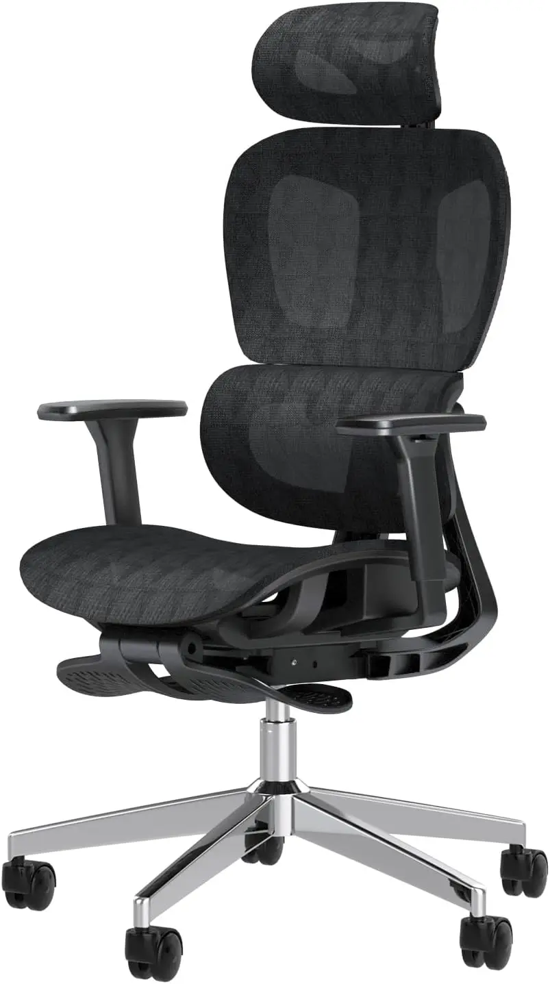 Ergonomic Mesh Office Chair with 3D Adjustable Armrest,High Back Desk Computer Chair Ergo3d Ergonomic Office Chair with Wheels