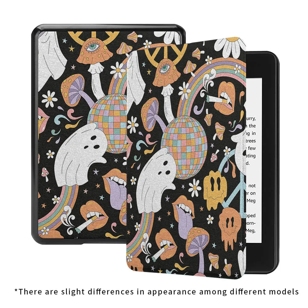 kindle case rich and colorful patterns paperwhite3th 4th 5th Silicone soft shell  funda 2021 11th  8th generation