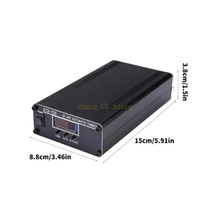 

M5TD ATU 130 200W Auto Antennae Tuner 1.8-50MHz with Highly Display for Shortwave Radios Automatic Antennae Tuning Device