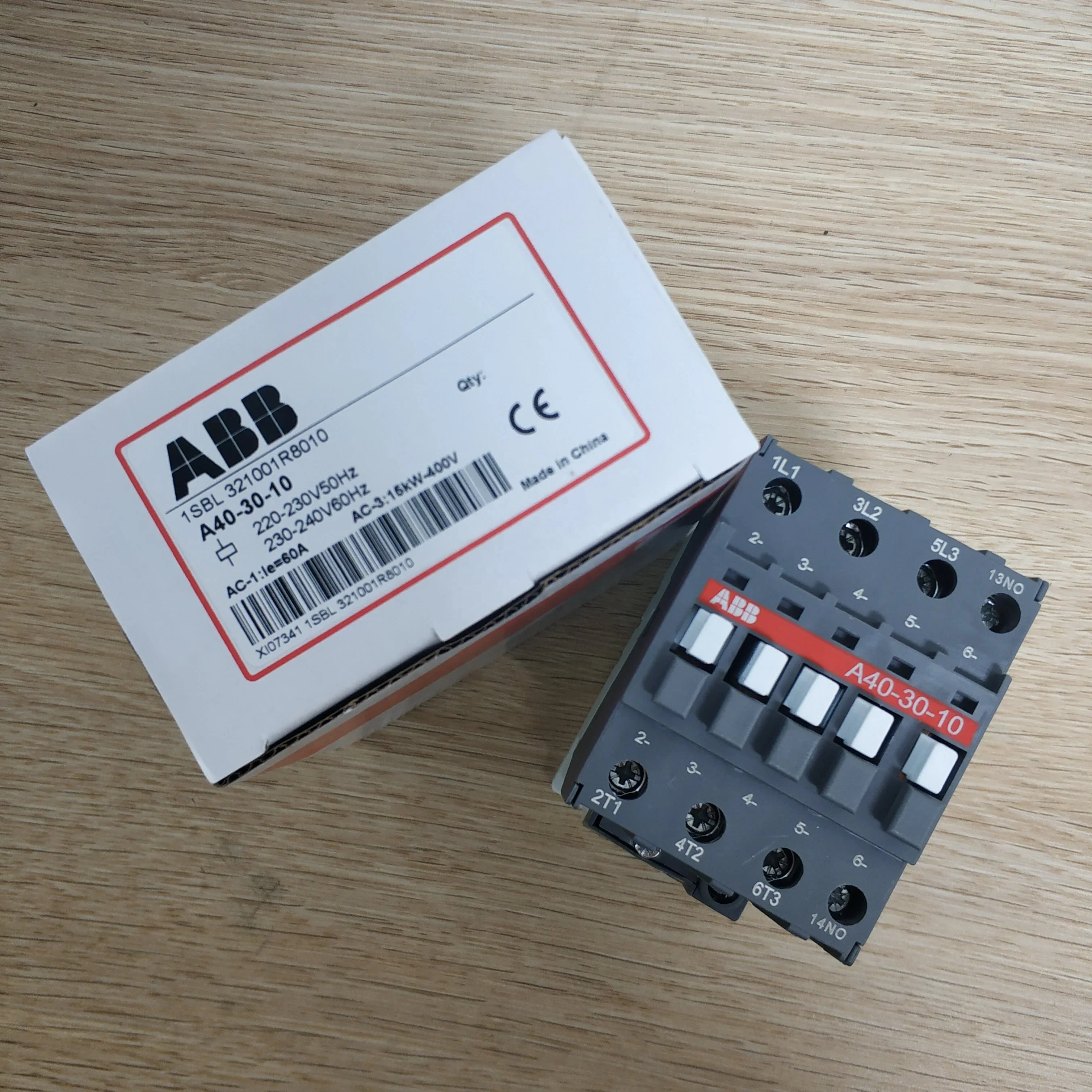 ABBs AC contactor A40-30-10  220V