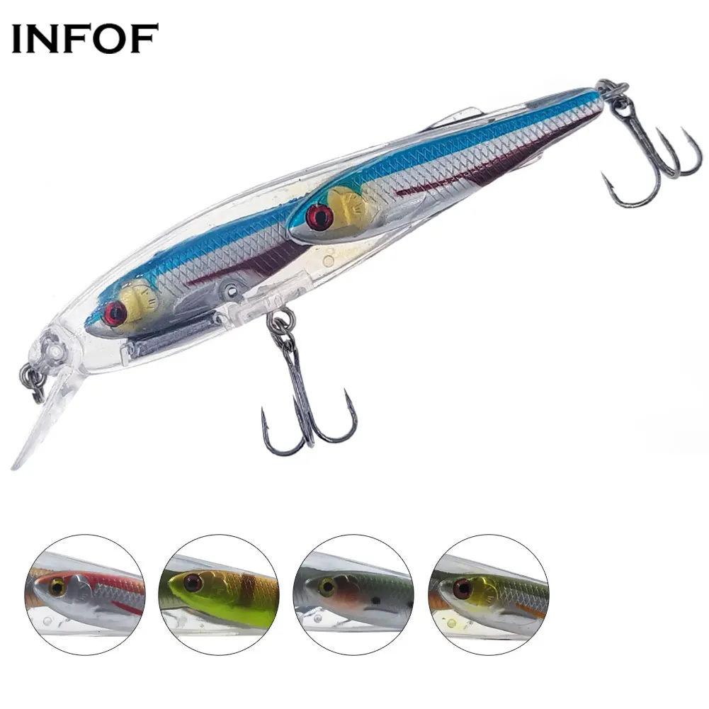 

Подвесная приманка в виде гольяна, 1 шт., 10,5 см, 10 г, Джеркбейт, Искусственные воблеры, приманка для рыбной ловли форели