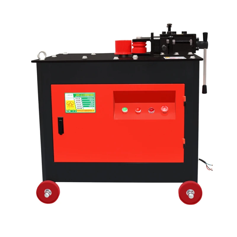 

Fully automatic angle steel channel ring machine, rebar round steel large and small round bending machine