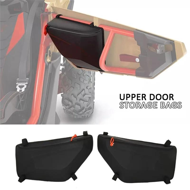 

Motorcycle ATV UTV Side Door Storage Bag Organizer For Can-Am Maverick X3 Maverick X3 MAX