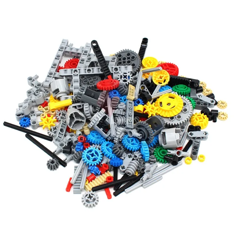 252 pezzi ad alta tecnologia parti ingranaggio differenziale asse connettore ammortizzatore braccio di sollevamento blocchi di mattoni da costruzione set MOC accessorio giocattolo