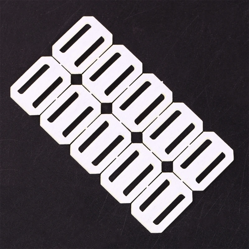 20 Buah Engsel Kertas Nilon Ringan untuk Model Pesawat Terbang Cocok untuk Pesawat Busa dan KT 15UB