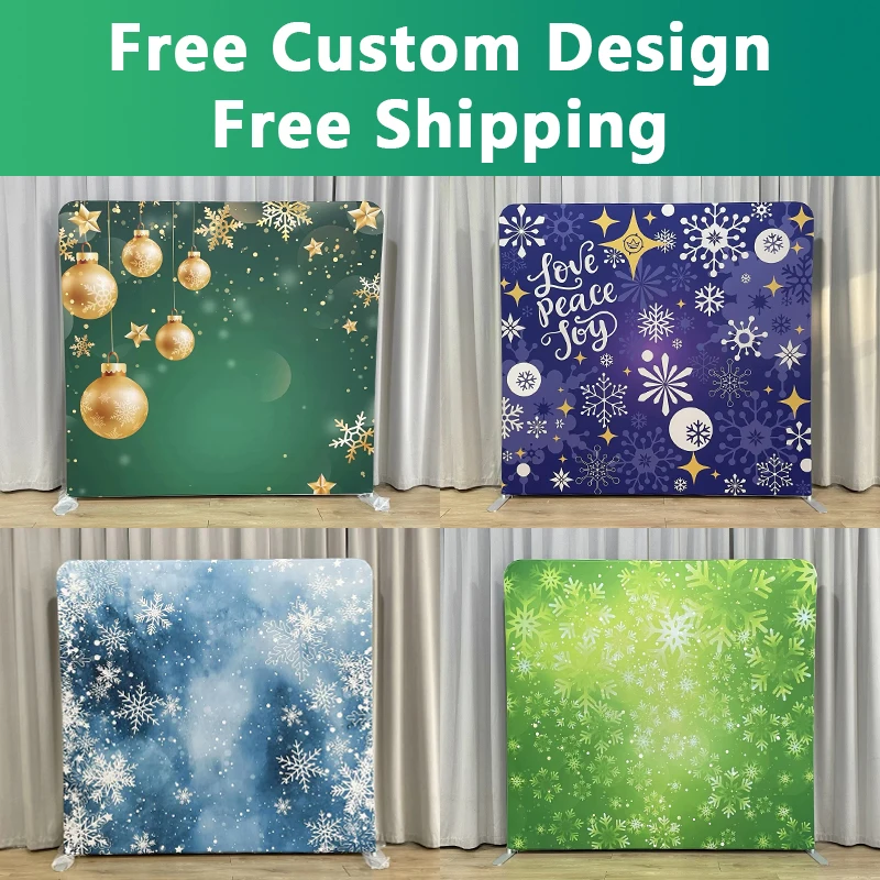 

Рождественское украшение из воздушных шаров, прямоугольная подставка для фона для вечеринки, свадебной сцены, фон для фотостудии, 8 футов