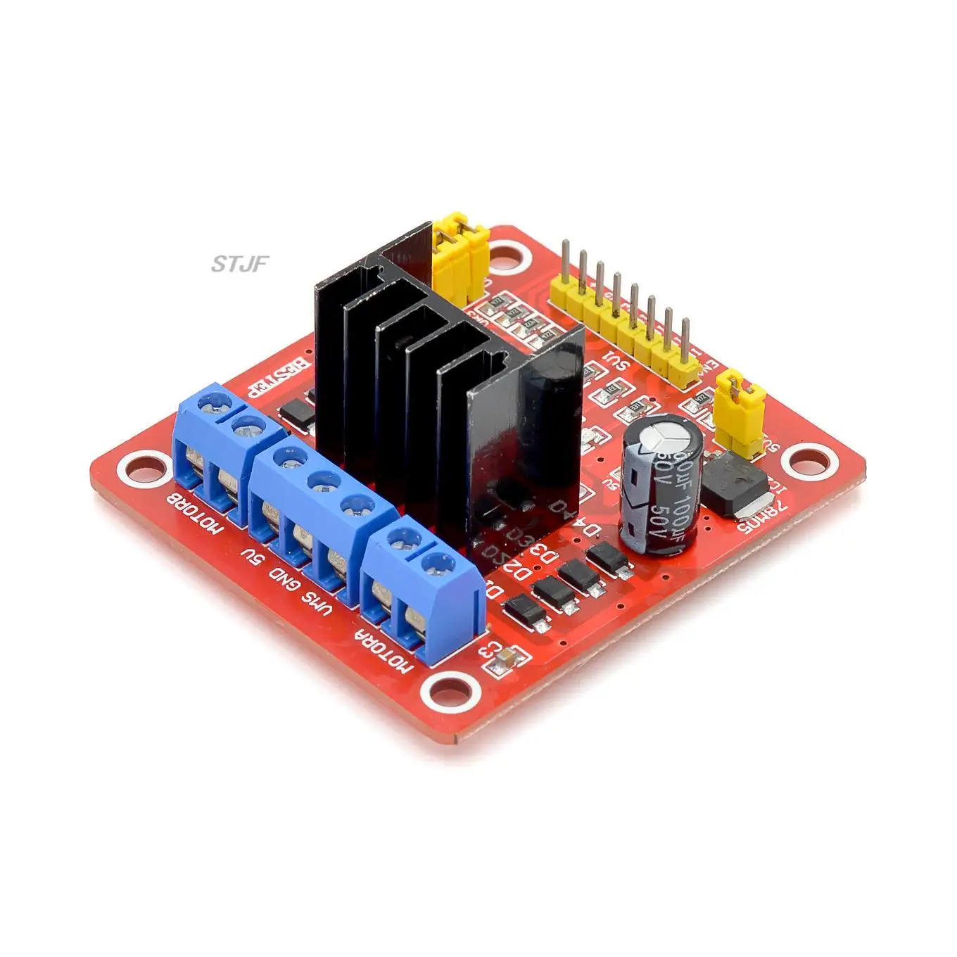 L298N Dual Bridge DC stepper Controller Control Motor Driver module Board for