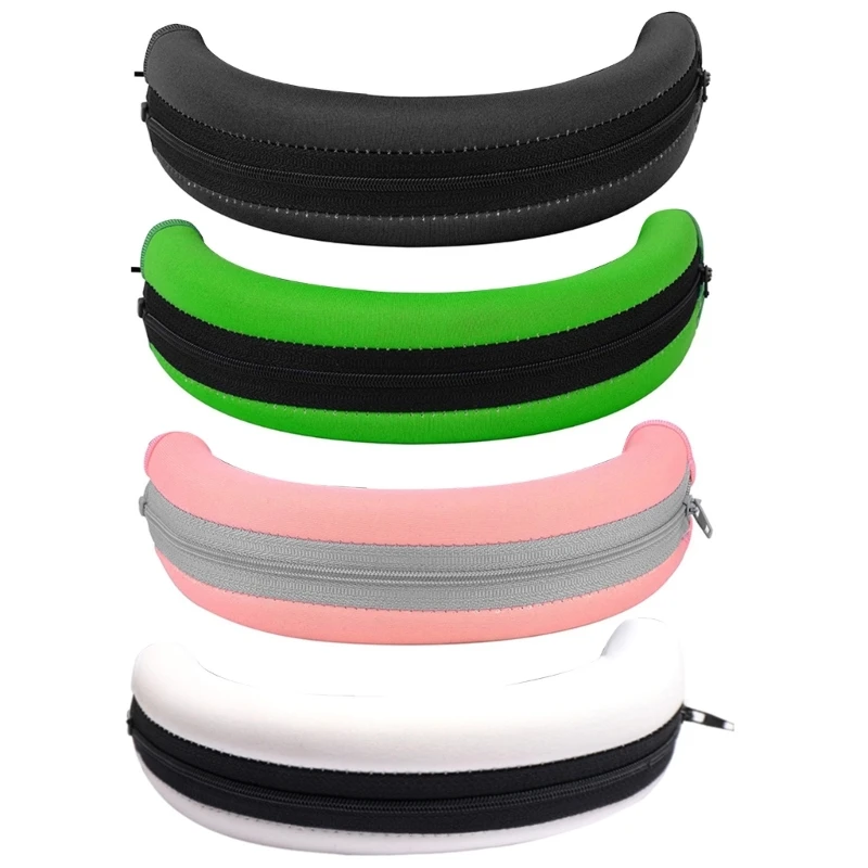 편안한 헤드폰 헤드밴드 쿠션 헤드빔 프로텍터, 크라켄 7.1 V2 헤드폰 헤드밴드 지퍼 커버 액세서리