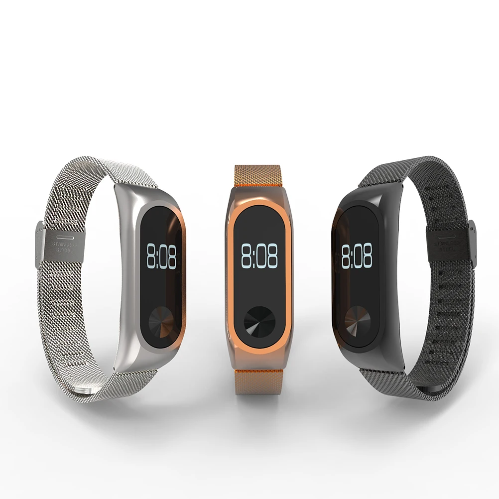 

Металлический ремешок для браслета, регулируемый, из нержавеющей стали, серебристый, для 2, защитные сменные аксессуары