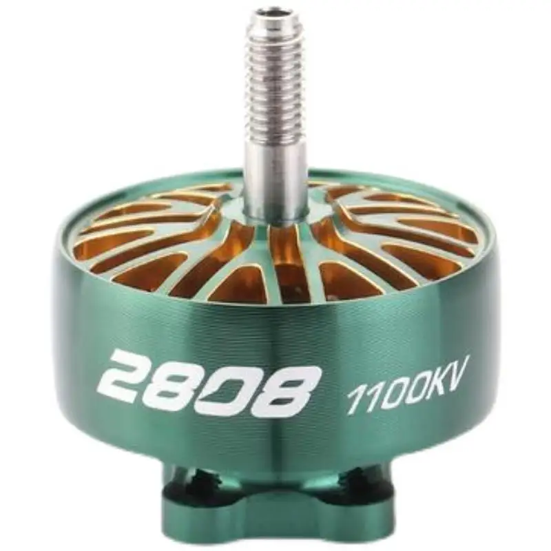 Brushless Motor FOR MAMBA TOKA 2808 1100KV Green Gold Version 7 Inch Long Range FPV Drone 4S 6S High Performance Aerial