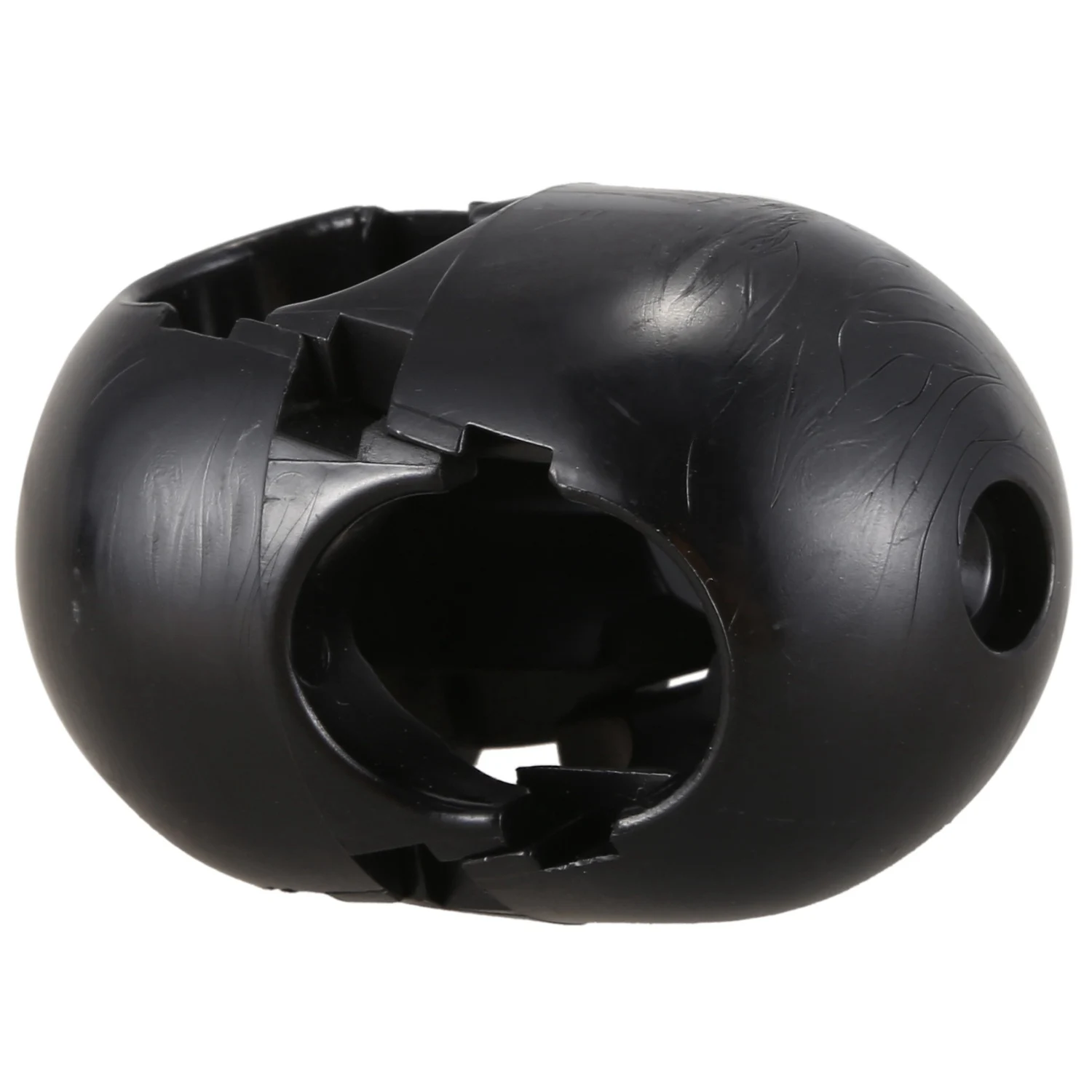 10Pcs connettore in plastica netto fibbia a rete accessori per l'arrampicata per parti di altalena per divertimento all'aperto nero