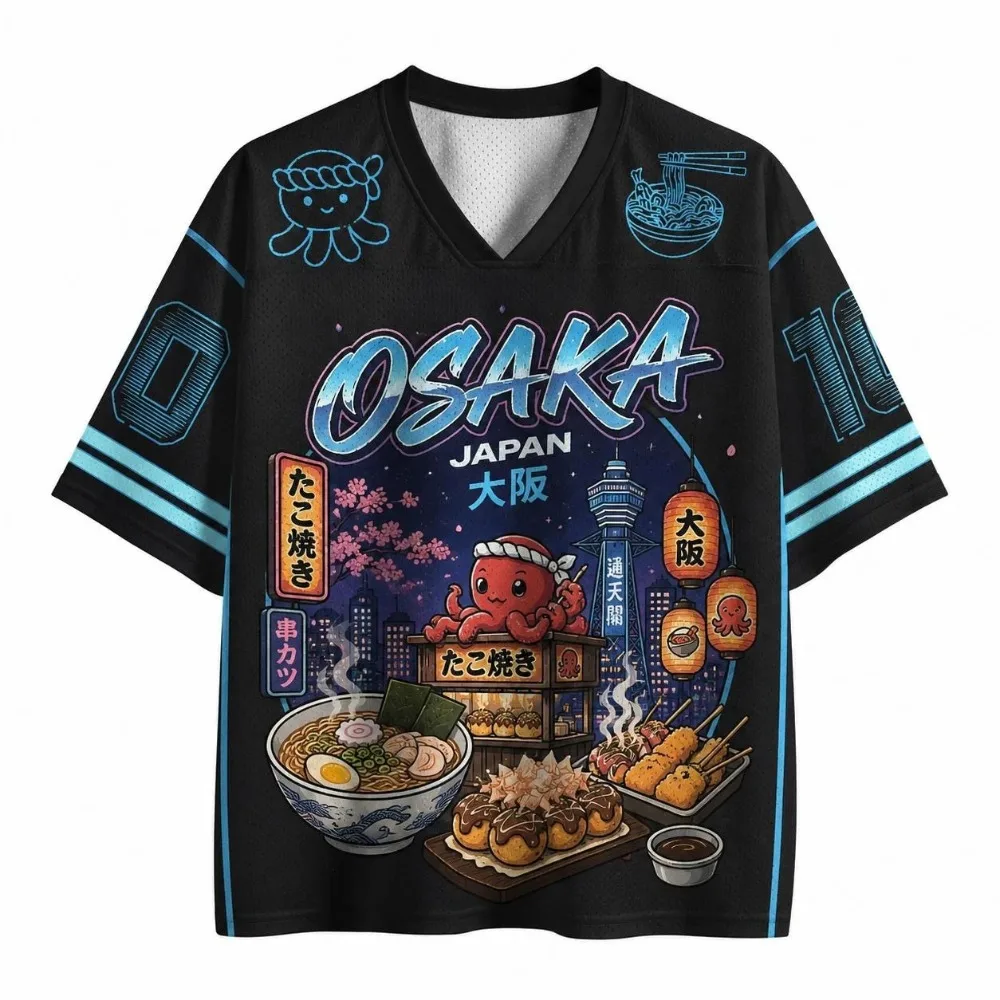 2026 Summer Fashion New Retro Octopus Art Design 3D Printed Outdoor Leisure Sports Quick-Dry Men's  Women's V-Neck Large-T-Shirt