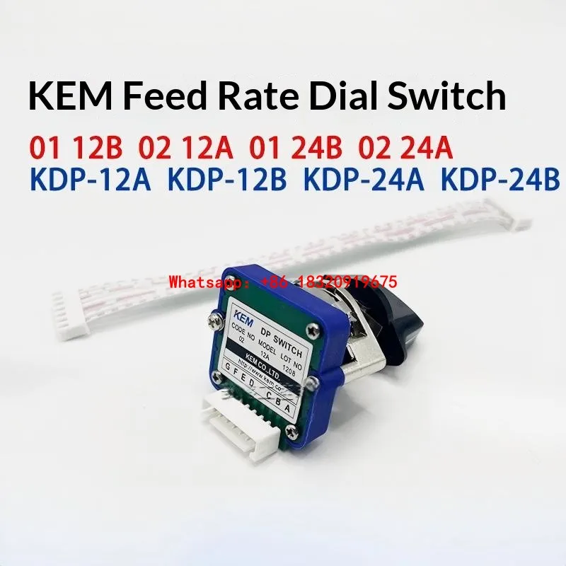 Cyclmotion CNC KEM Axis Selection Digital Rotary Switch 01 12B 02 12A 01 24B 02 24A KDP-12A KDP-12B KDP-24A KDP-24B