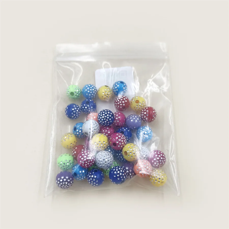 40 قطعة/الحقيبة 8 مللي متر لامعة حجر الراين DIY بها بنفسك فضفاض الخرز صنع المجوهرات ل قلادة سوار قلادة بالجملة