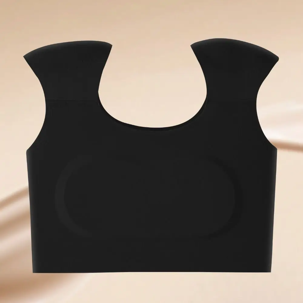 سلس الزاوية اليمنى الكتف الصدرية الصدر الموثق بوستير الكتف وسادة سترة غير مرئية الملابس الداخلية الملابس الداخلية للنساء الفتيات ملابس داخلية #3