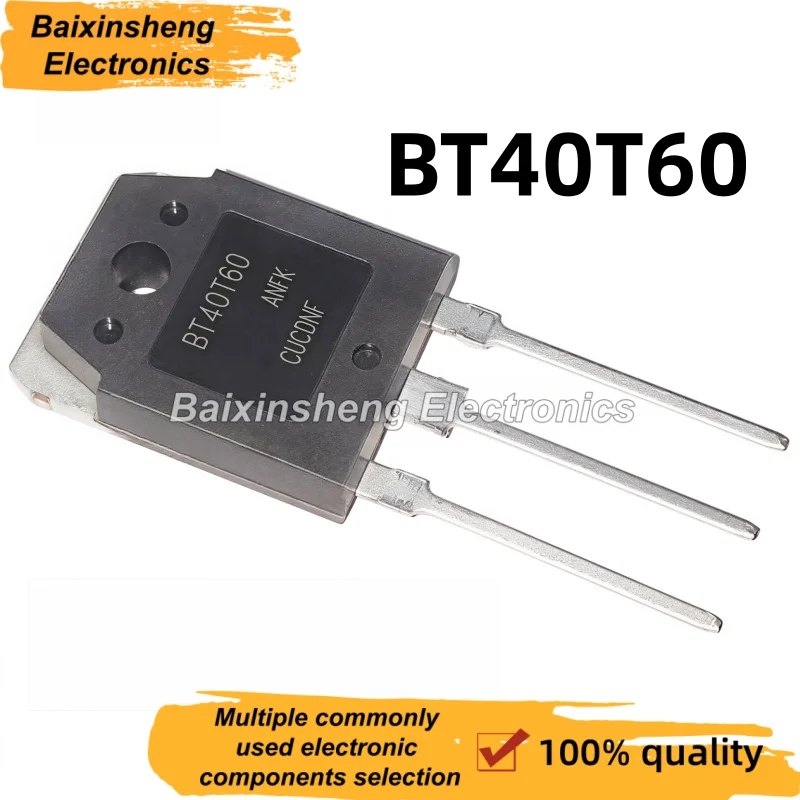 BT40T60,10PCS NEW BT60T60 TO-3P 40T60 60T60 BT40T60ANF 40A600V BT60T60ANFK 60A600V IGBT Field-Effect Transistor