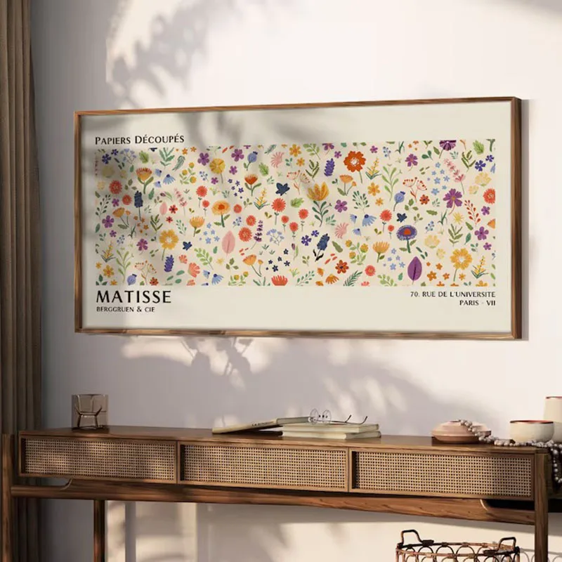 Impresión de Henri Matisse, póster estético de Matisse para arte de exposición de galería moderna, arte de pared minimalista, idea de regalo con recortes Matisse
