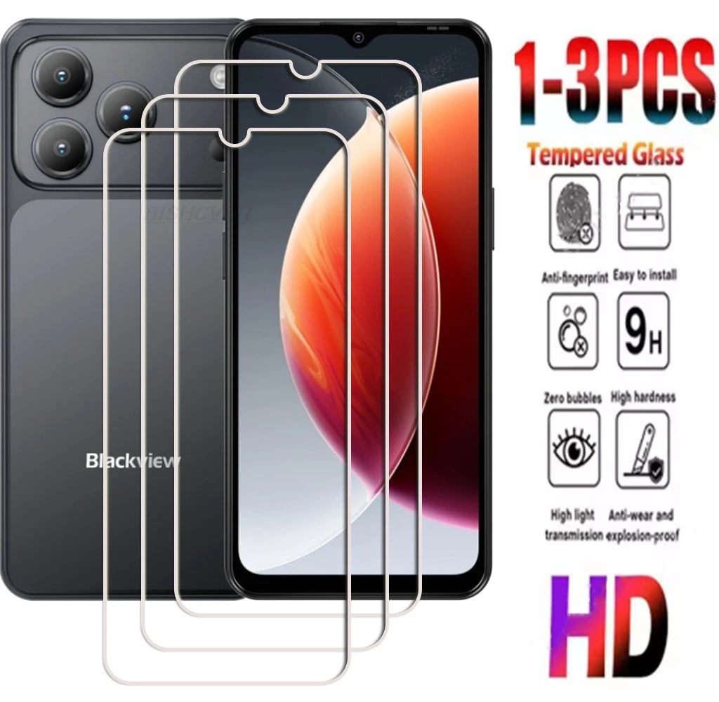 1-3PCS 9H Tempered Glass For Blackview Wave 7C 6.56" 2026 Blackview Wave 7C Wave7C Screen Protector Cover Film