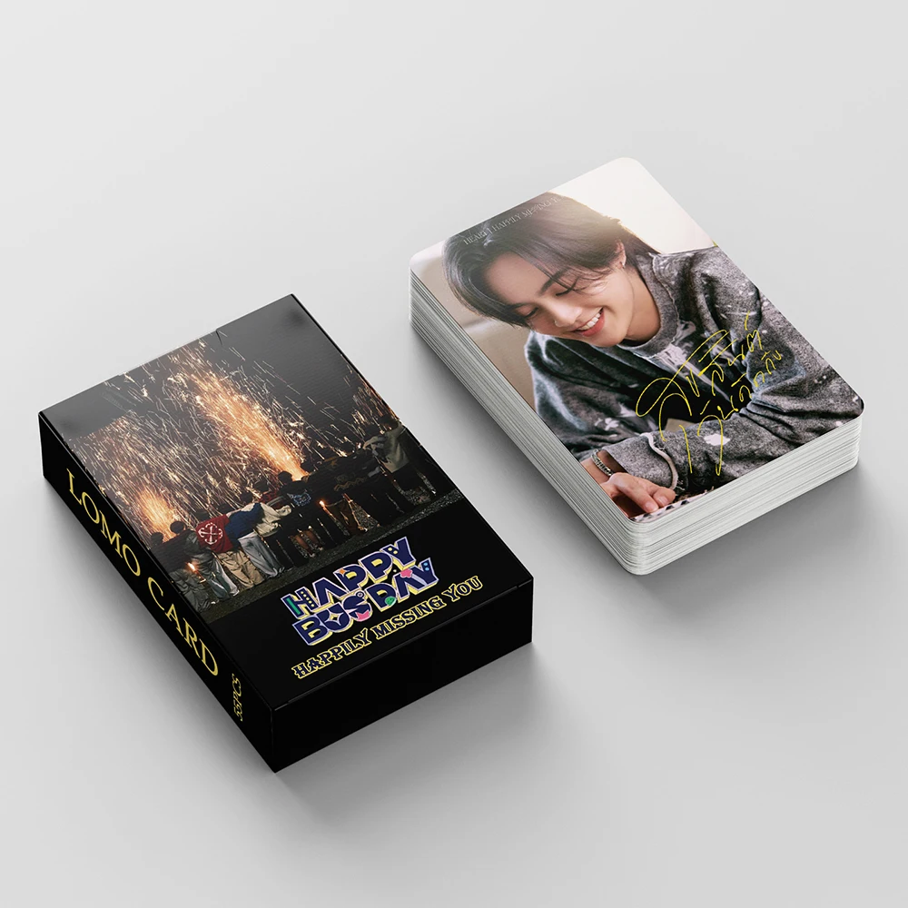 55Pcs/Set Kpop BUS because of You New Album BATTER UP Lomo Cards HARAM HD Photocards Girls Photo Card For Collection Fans Gift