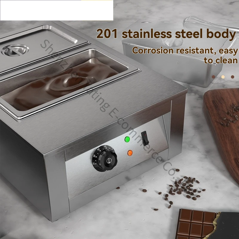 DIY Melting Furnace Chocolate Heating Melting Pot Baking  Water-resistant Commercial Chocolate Melting Machine