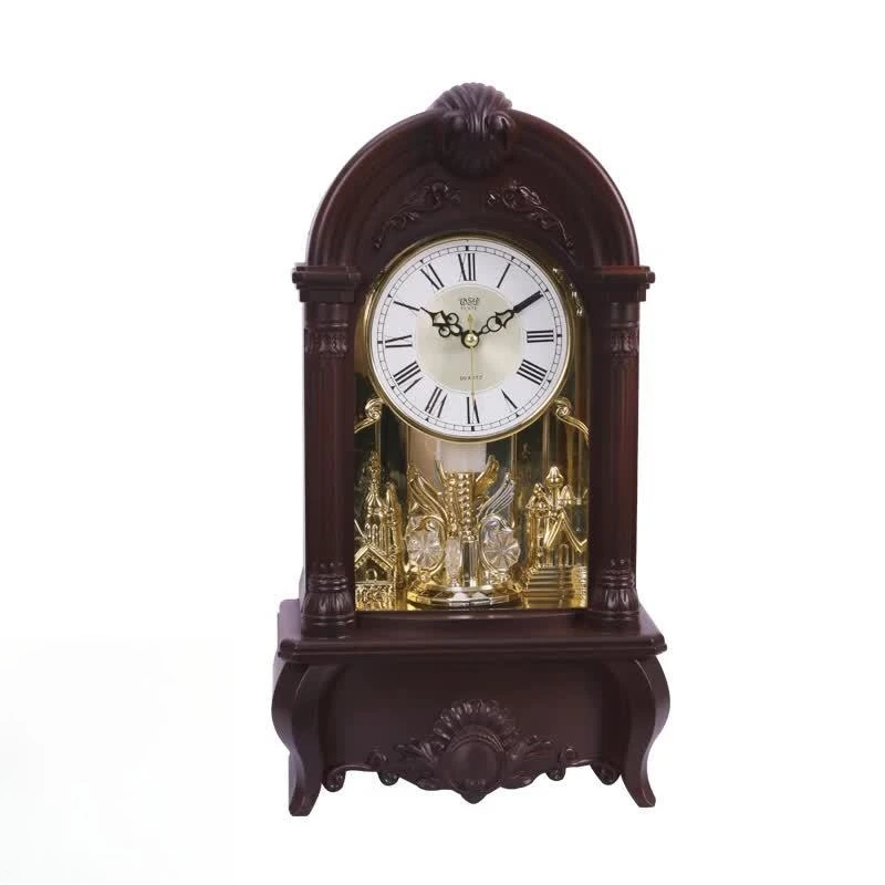 

Customized seat clock retro living room large old-fashioned desktop decoration high-end standing clock ornament telling