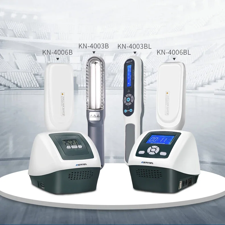 Hot Sell CE approved KN-4006BL vitiligo UVB lamp UVB 311 nm lamp UVB phototherapy for vitiligo treatment