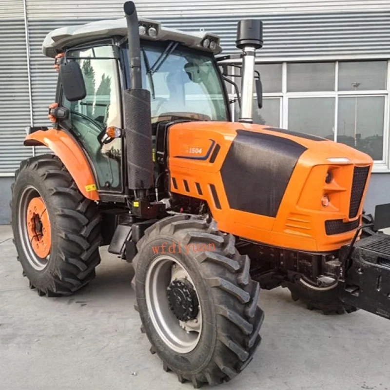 durable：China Agricultural Machinery 4 Wheeled Tractor Cheap 4X4 Farming Tractors Compact for Sale