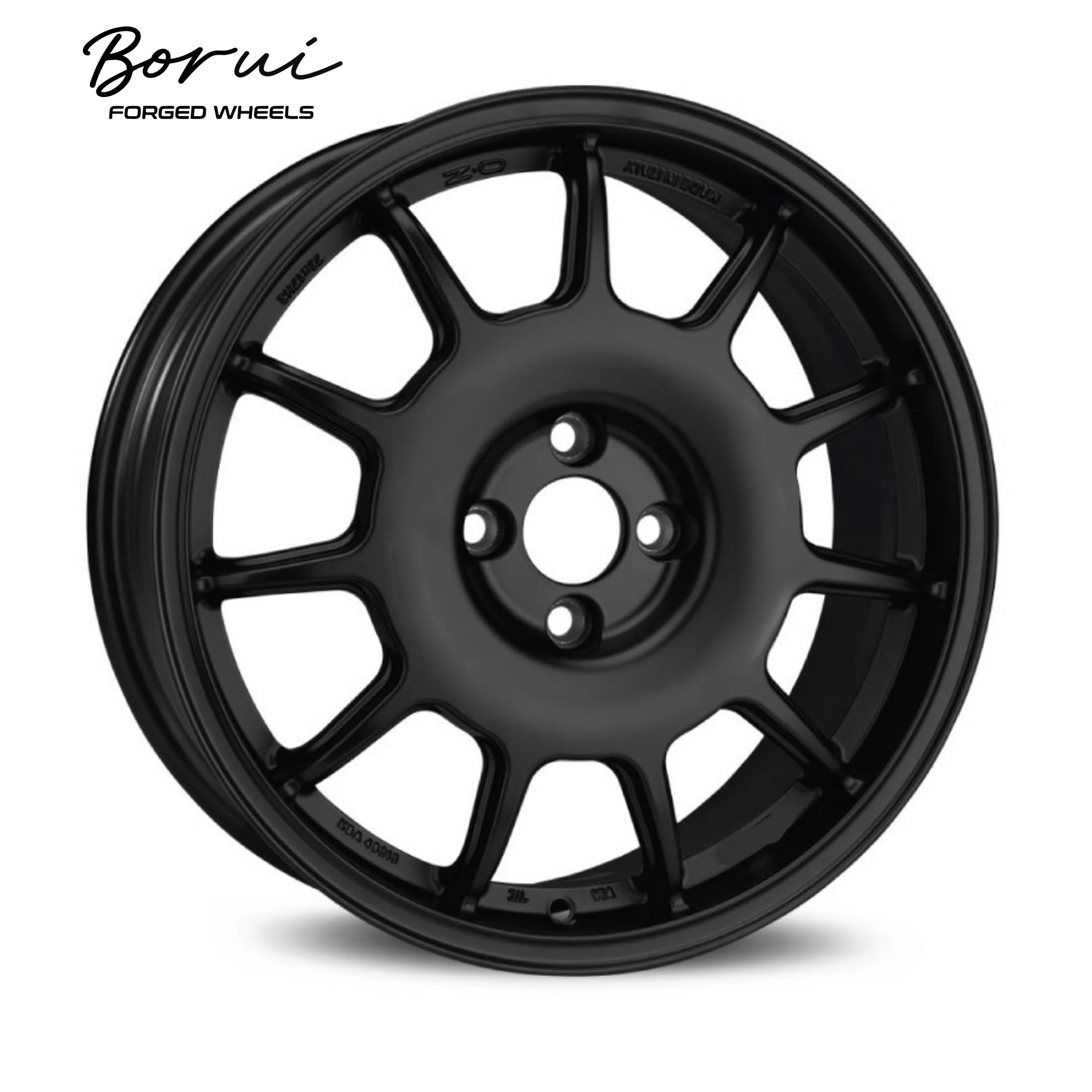 

Borui Forged Wheel New 1-Piece Forged Alloy Wheel Deep Dish Car Wheel With 100mm PCD 20mm ET Aluminum Material MOQ 4 Pieces