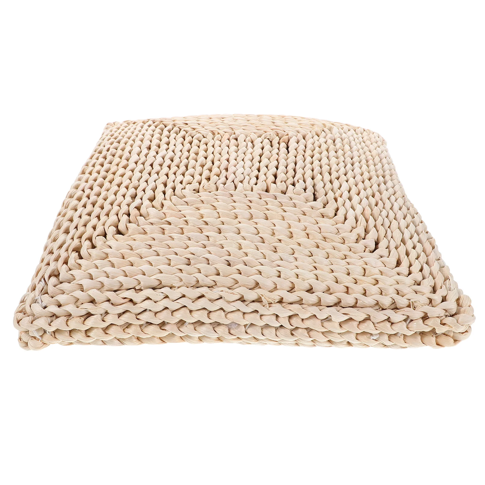 

Bohemian Straw Seat Cushion Square Thickened Floor Pillow Tatami Style Outdoor Indoor Meditation Yoga Tea Ceremony Room Mat