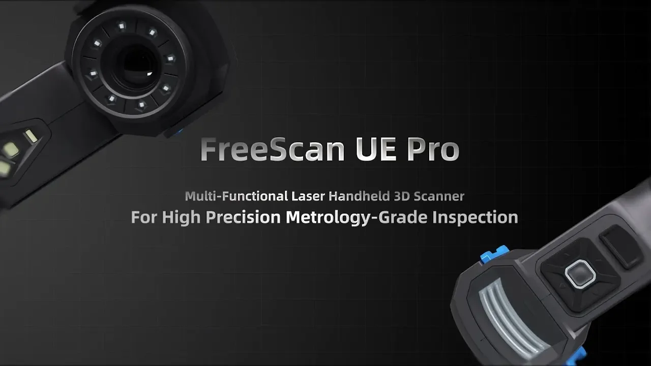 SHINING UE PRO 3D Scanner 3D FREESCAN lightweight design and high precision lasar handheld 3D scanner