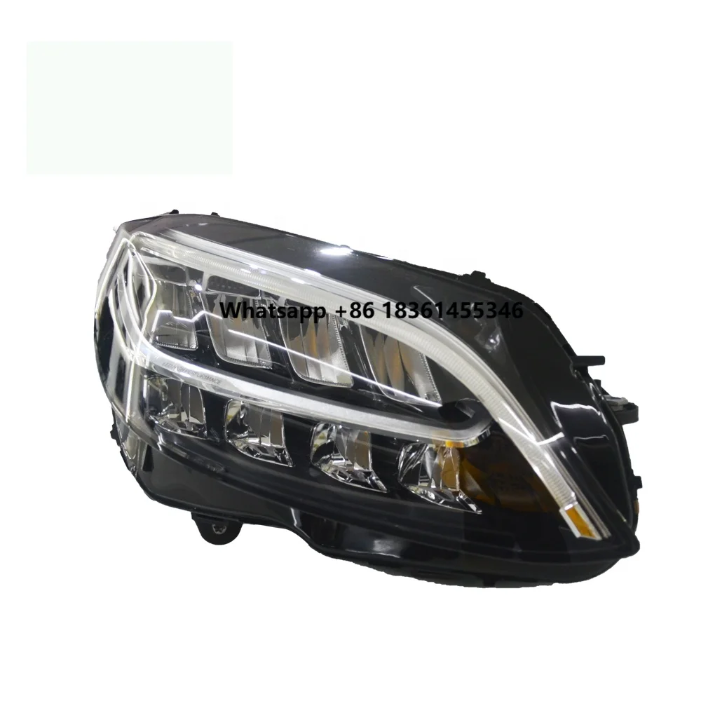 

JS Headlight Assembly Upgrade W205 Xenon LED Headlight for Class 2018-2020