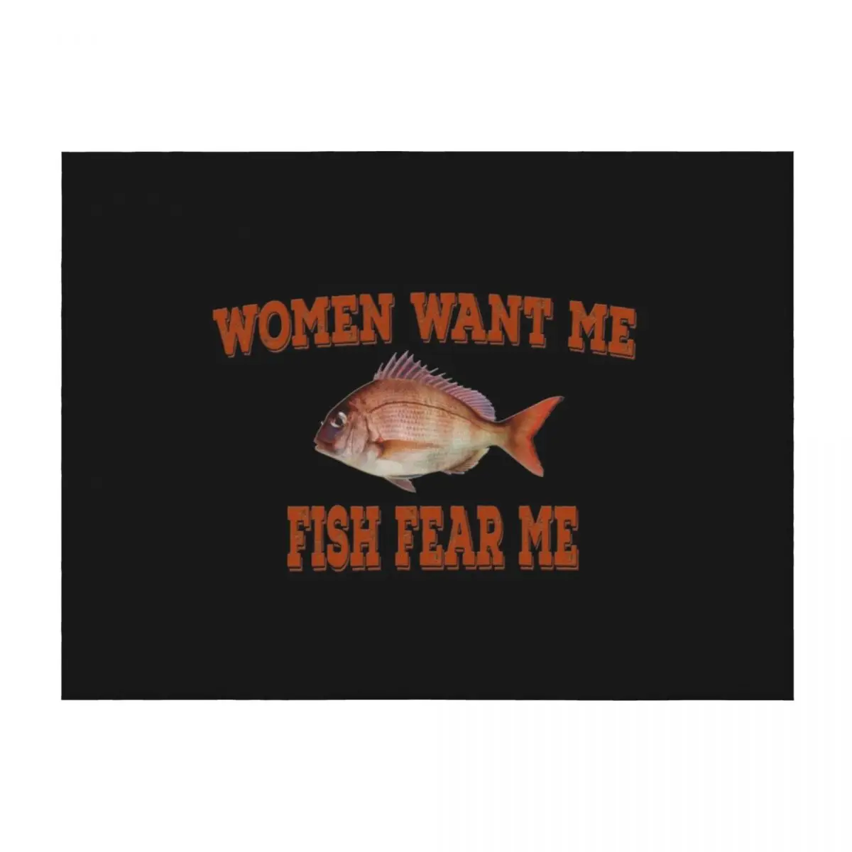 

Women Want Me Fish Fear Me Throw Blanket Cute Thins Blankets Sofas Of Decoration Giant Sofa Blankets