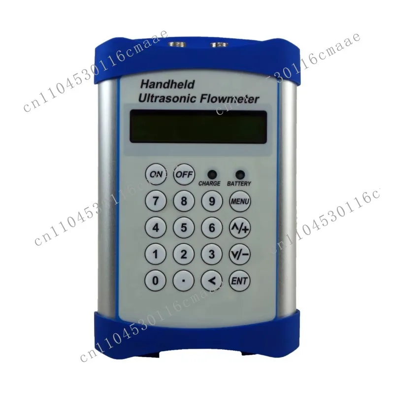 Flow meter passing time 2000H ultrasonic flow meter handle type ultrasonic flow meter with large sensor