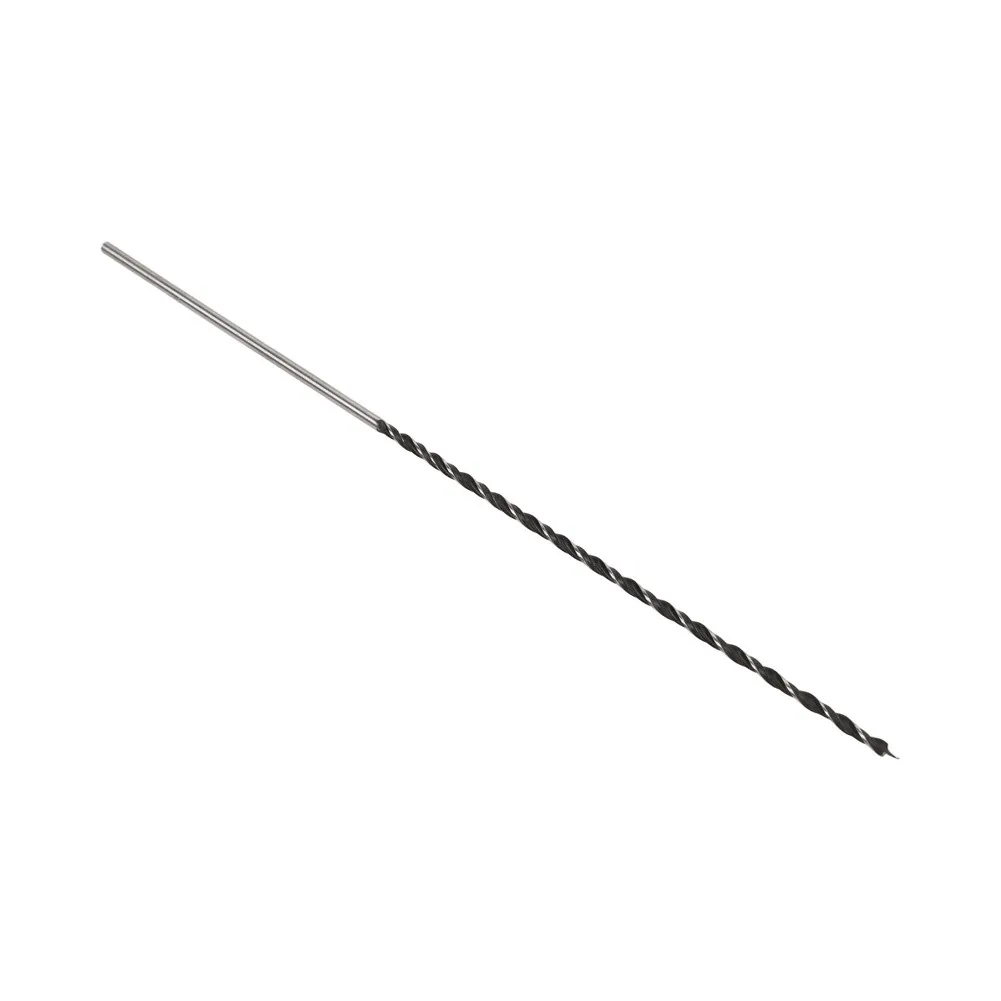 Center Point Drill Extended Auger Bit For Deep Hole Drilling Heat Treated Metal Self Centering Tip For Thick Wood Planks