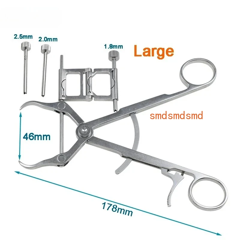 Reduction Forceps Stainless Steel Aim Tip Multi-functional Clamp Veterinary Orthopedic Surgical  Instrument pet
