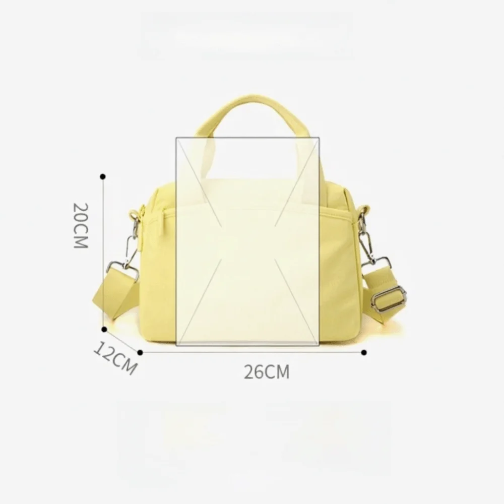 Trend Casual Oxford Cloth Crossbody Bag Versatile Large Capacity Shoulder Bag Waterproof Mommy Bag Travel view 6