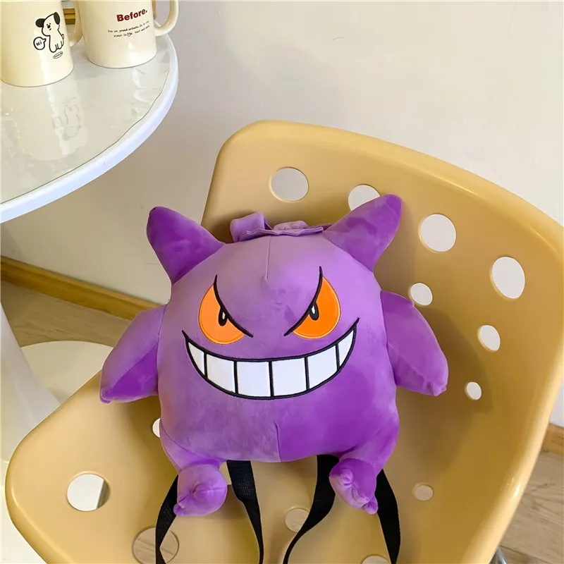 Kawaii Pokemon аниме милый рюкзак Gengar косплей студенческий школьный рюкзак с героями мультфильмов для детей сюрприз подарок на день рождения