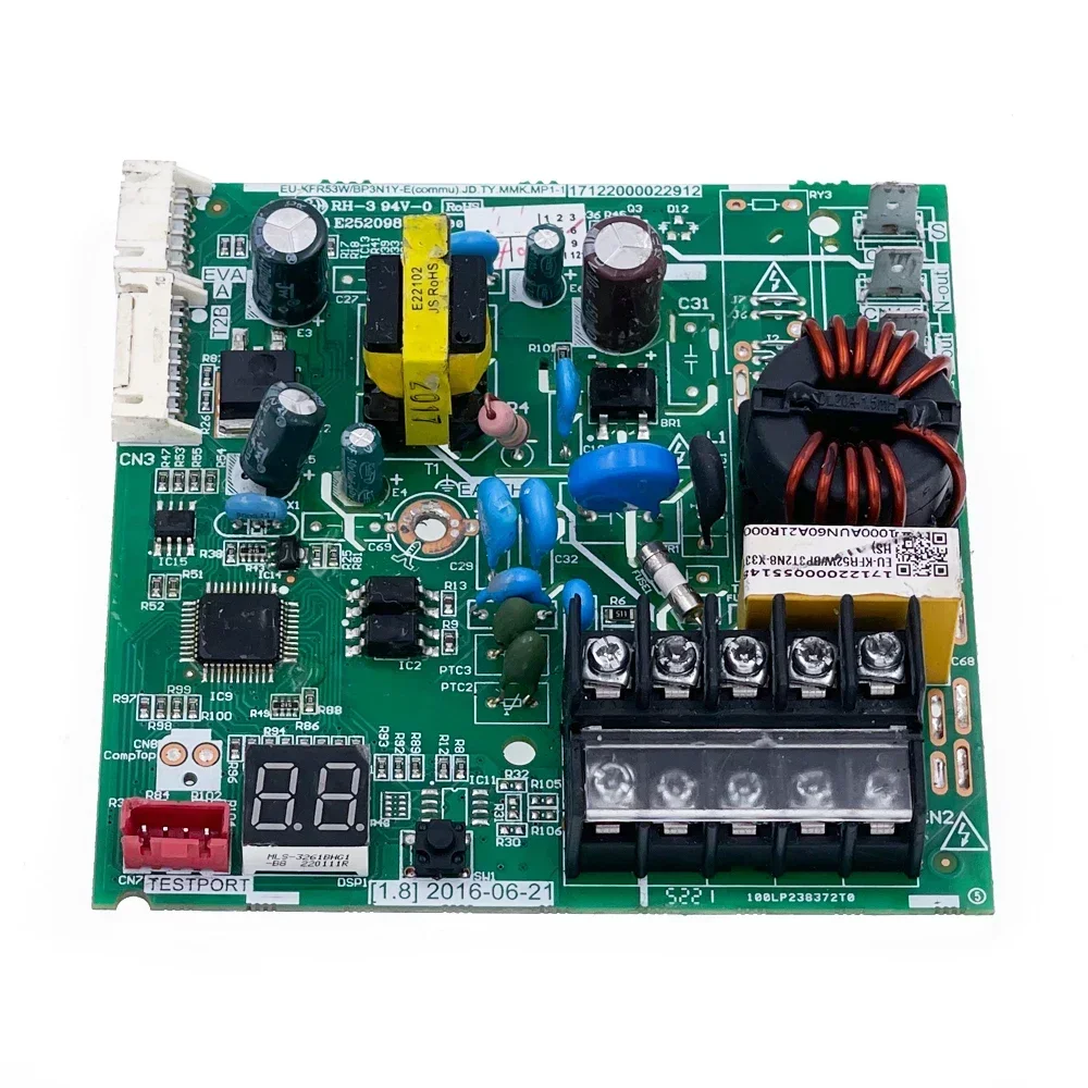 New For Midea Air Conditioner Control Board EU-KFR53W/BP3N1Y-E(commu).JD.TY.MMK.MP1-1 Circuit 17122000022912 Conditioning Parts