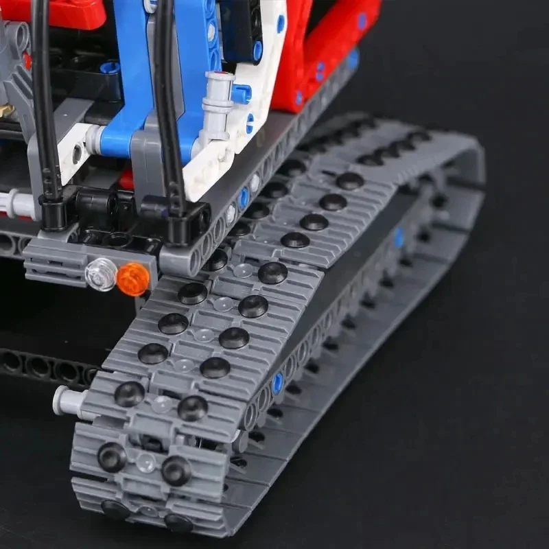Technische Limited Edition 8294 Bausteine-Sets für rote Raupenbagger für Kinder, Ziegel, Spielzeug für Jungen, Geschenk, kompatibel mit Lego