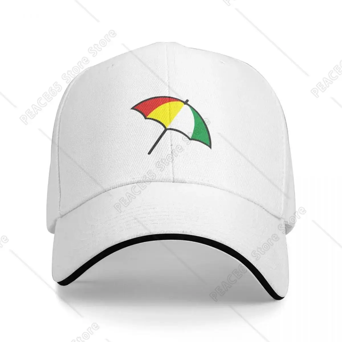 

Colorful Umbrella Baseball Cap Summer Hat Custom Teens Girls Hats Men Beach Pool Party Cap Sun Visor One Size